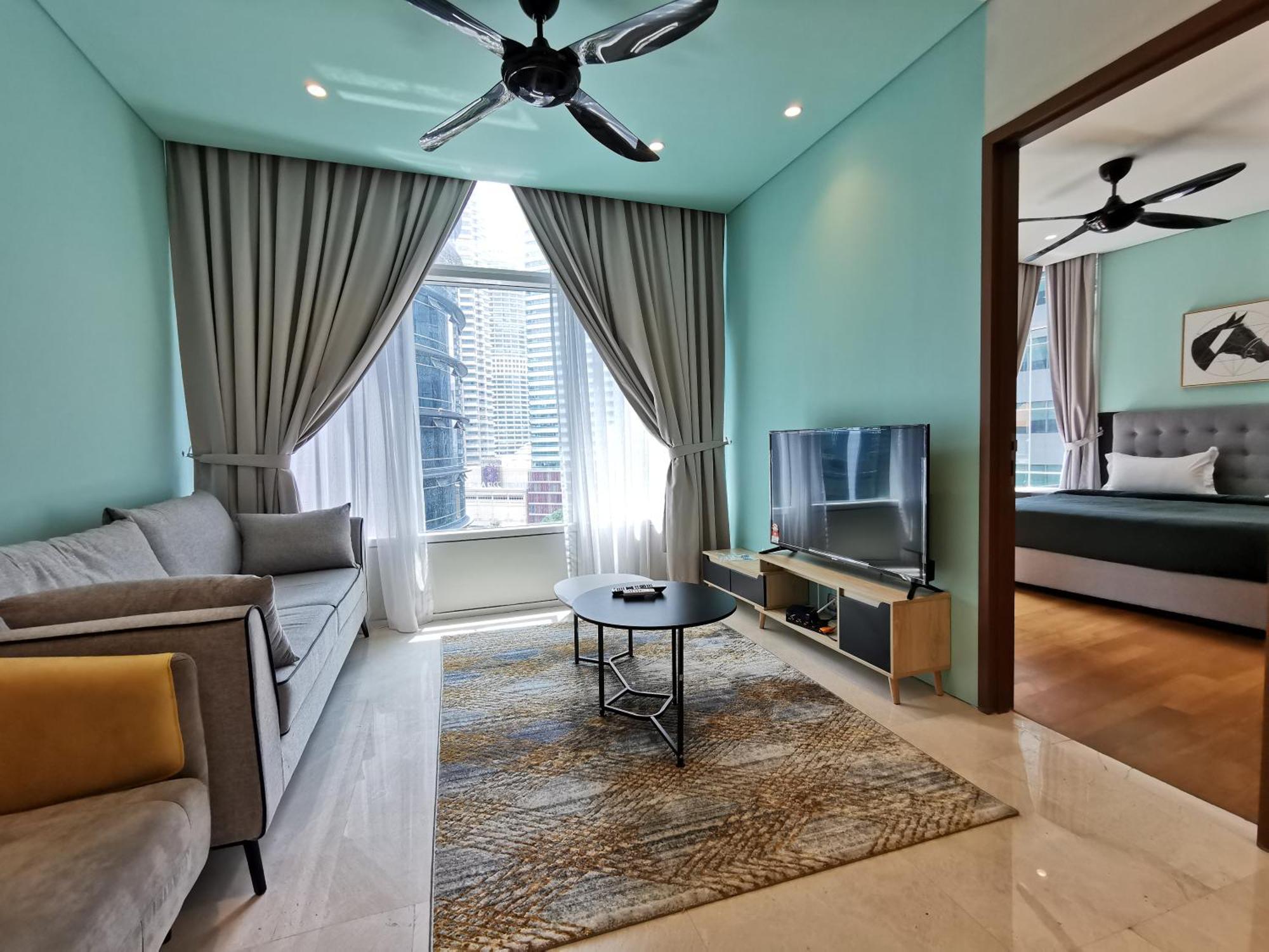 Sky Suites Klcc By Autumn Suites Premium Stay Kuala Lumpur Rum bild